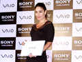 Kareena launches Vaio laptops