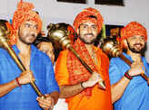 Ajay, Abhi promote 'Bol Bachchan'