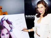 Lisa Ray @ Rado store launch