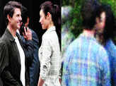 Tom Cruise caught kissing Bond Girl