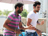 Virat shoots with Prabhu Deva