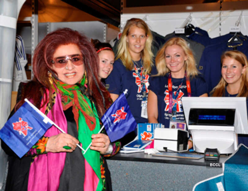Shahnaz Husain at the Olympics