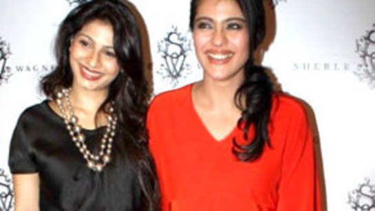 Spotted: Kajol and Tanisha at a store launch