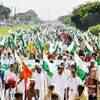 Article image for: 'Jan satyagraha' of landless poor enters third day