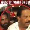 Article image for: <i class="tbold">congress mp</i> Sudhakaran threatens policeman