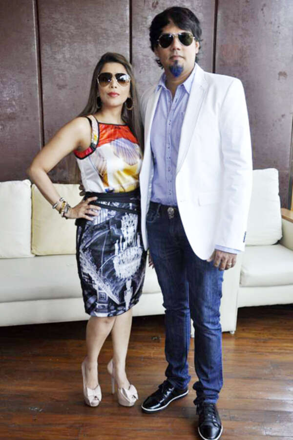 Falguni and Shane Peacock