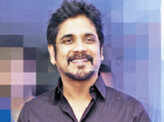 Nagarjuna at salon launch party 