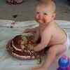 Article image for: Funny: Baby enjoying first <i class="tbold">birthday cake</i>