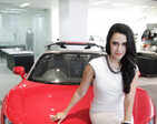 Neha @ Audi showroom launch