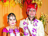Seema, Subodh Mohite's wedding bash