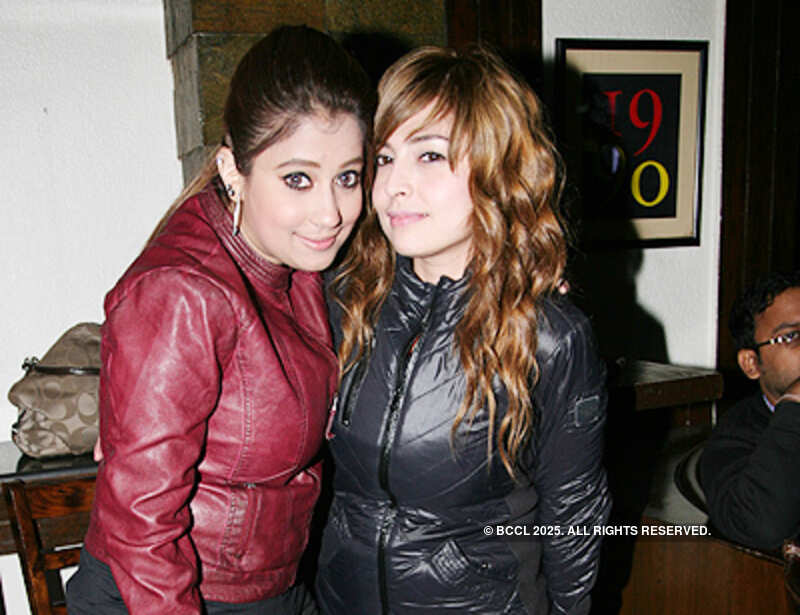 Revellers paint the town red 