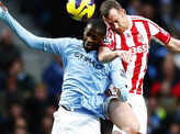 Manchester City end Stoke run with 3-0 win