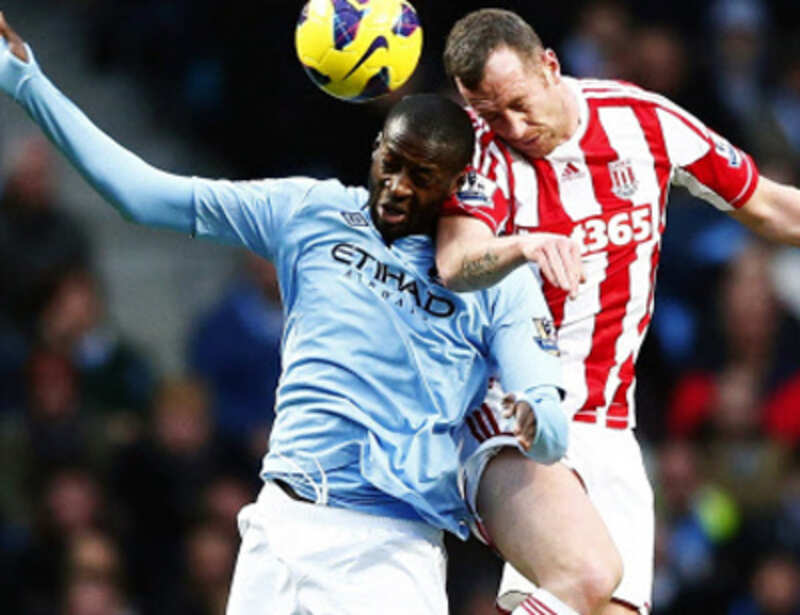 Manchester City end Stoke run with 3-0 win
