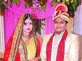 Abhishek, Shinjini's wedding party