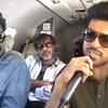 Article image for: 'Naayak' success celebration on plane - Part 1