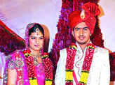 Shakti, Neha Jaiswal wedding reception