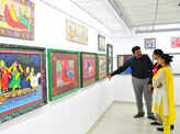 Veena Ashok Kumar's art exhibition