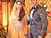 Yuvraj & Akanksha's engagement ceremony