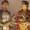 Article image for: Ayushmann, Kunal promote '<i class="tbold">nautanki saala</i>'