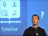 Mark Zuckerberg at Facebook event
