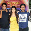 Article image for: Watch: Success bash of '<i class="tbold">nautanki saala</i>'