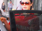 Preity Zinta @ Jaipur airport