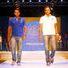 Article image for: Cricketers walk the ramp