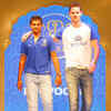 Article image for: Cricketers walk the ramp