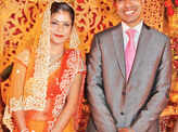 Utkarsh & Ekta's wedding reception