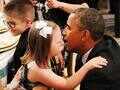 Obamas's date with Kids
