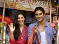 Amyra, Prateik promote Issaq