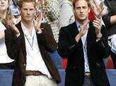 Prince Harry and William