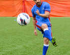 John, Baichung @ friendly football match