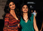 Celebrity showstoppers at LFW '13