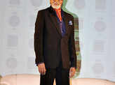 Big B @ KBC press meet