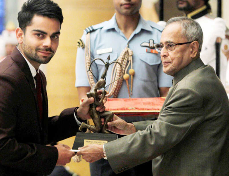 President felicitates sportspersons