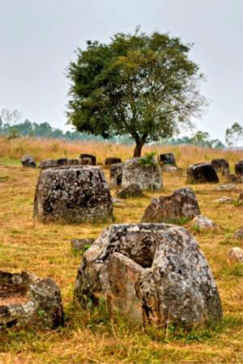Plain of Jars in Laos