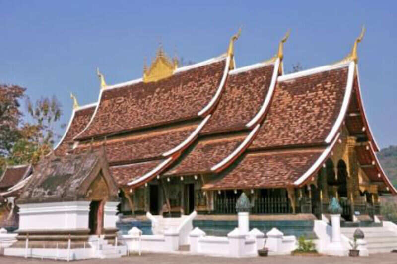 An old buddhist temple in Luang Prabang