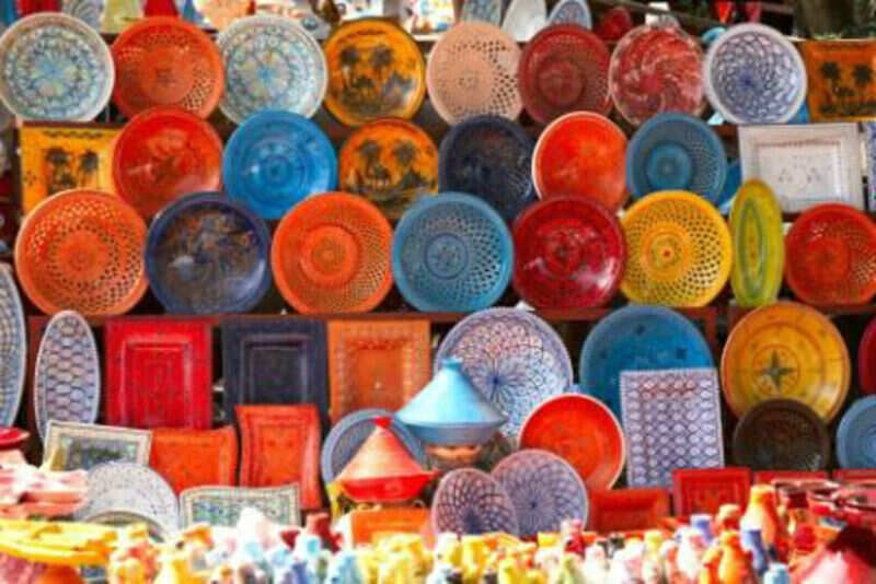 Earthenware at the Pan African Market in Long Street