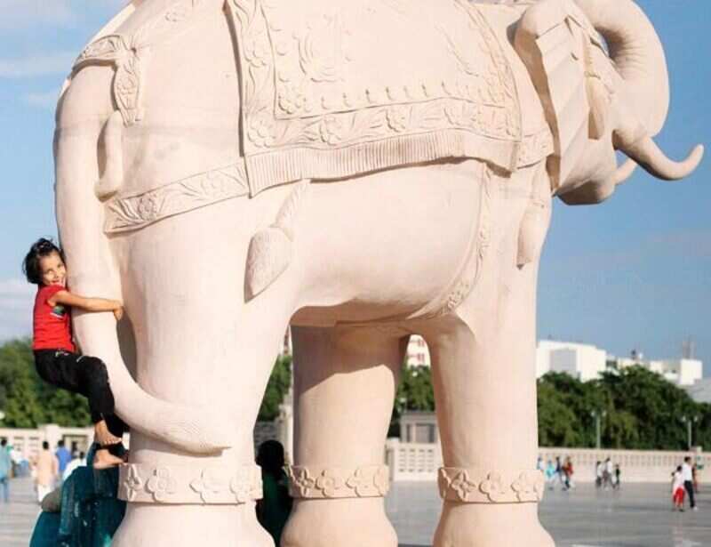 Mayawati's Ambedkar Park Opens