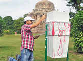 Public art event @ Lodhi Gardens