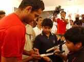 Irfan at a store launch