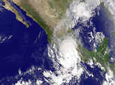 Hurricane Raymond swirls off Mexico