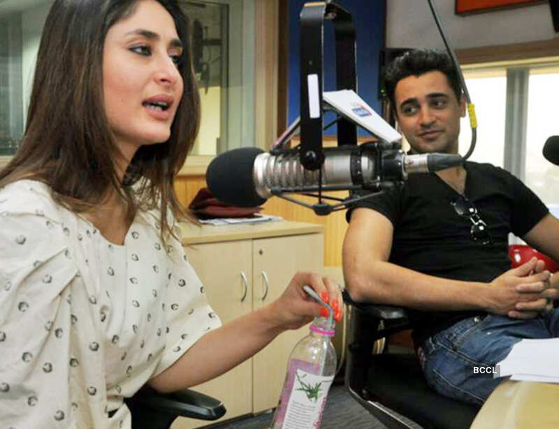 Bebo, Imran promote movie on radio