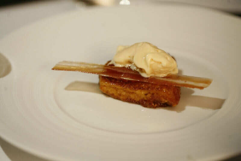 Bacon and egg ice cream
