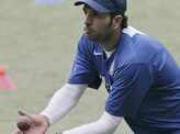 Practice session at Chinnaswamy