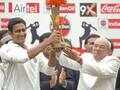 India wins test series
