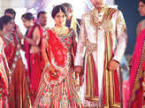 Neha Mittal and Abhishek Agarwal wedding party