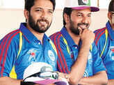 Stars at a cricket tournament