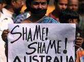 Cricket fans protest
